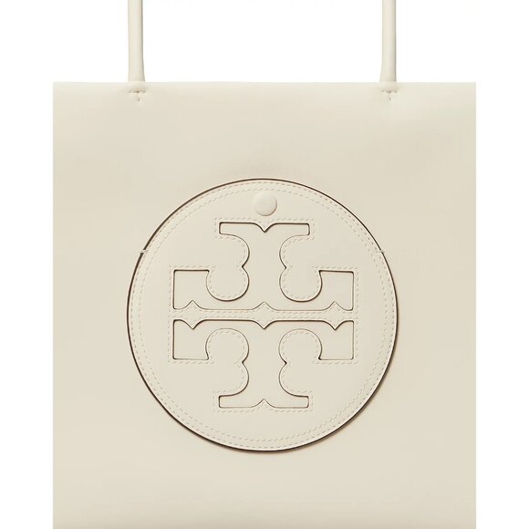 Tory Burch Small Ella Bio Tote – Warm White - Picture 5 of 9